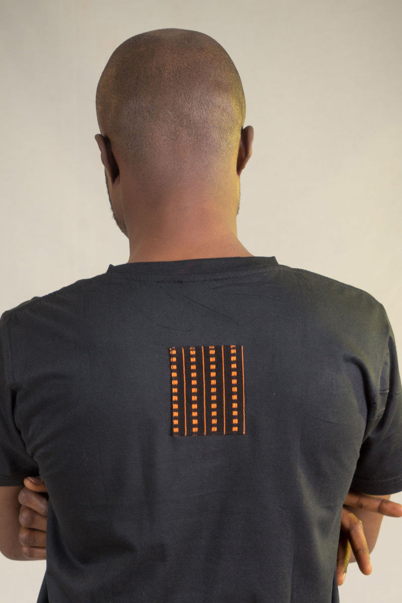 T-Shirt Abou avec Tissage africain FASO DANFANI - Sunoogo