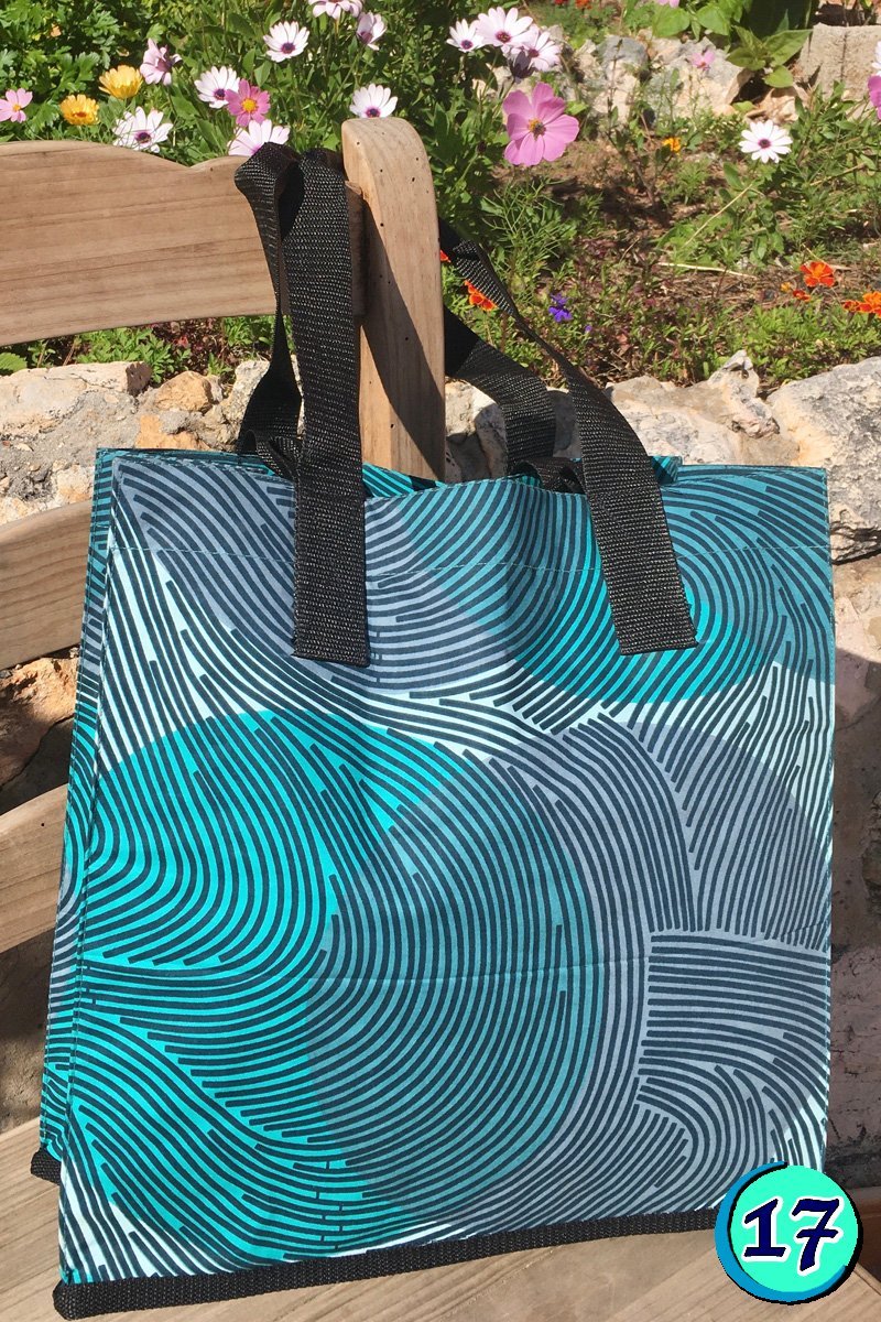 Cabas doublé de sac de riz recyclé - Sunoogo