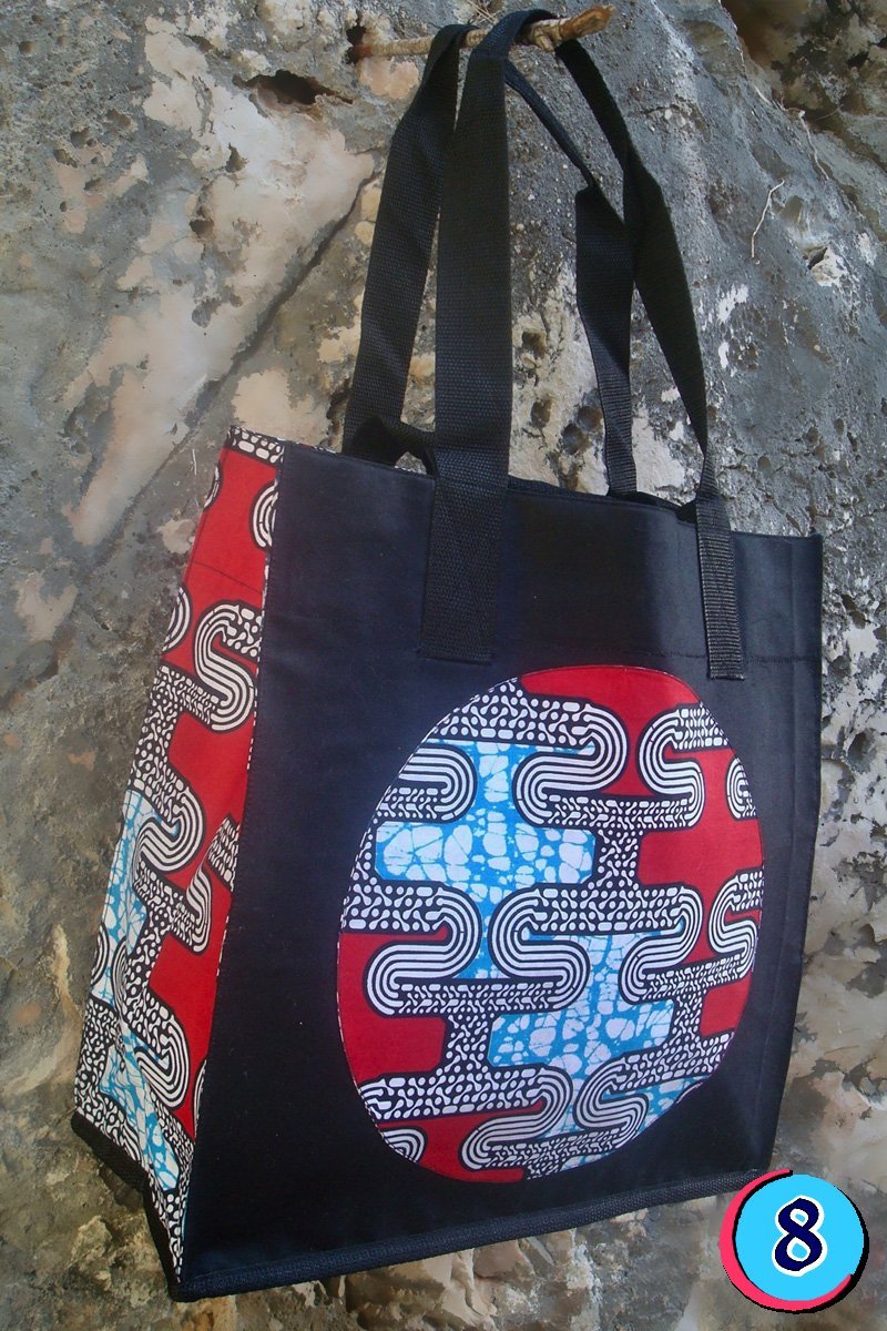 Cabas doublé de sac de riz recyclé - Sunoogo
