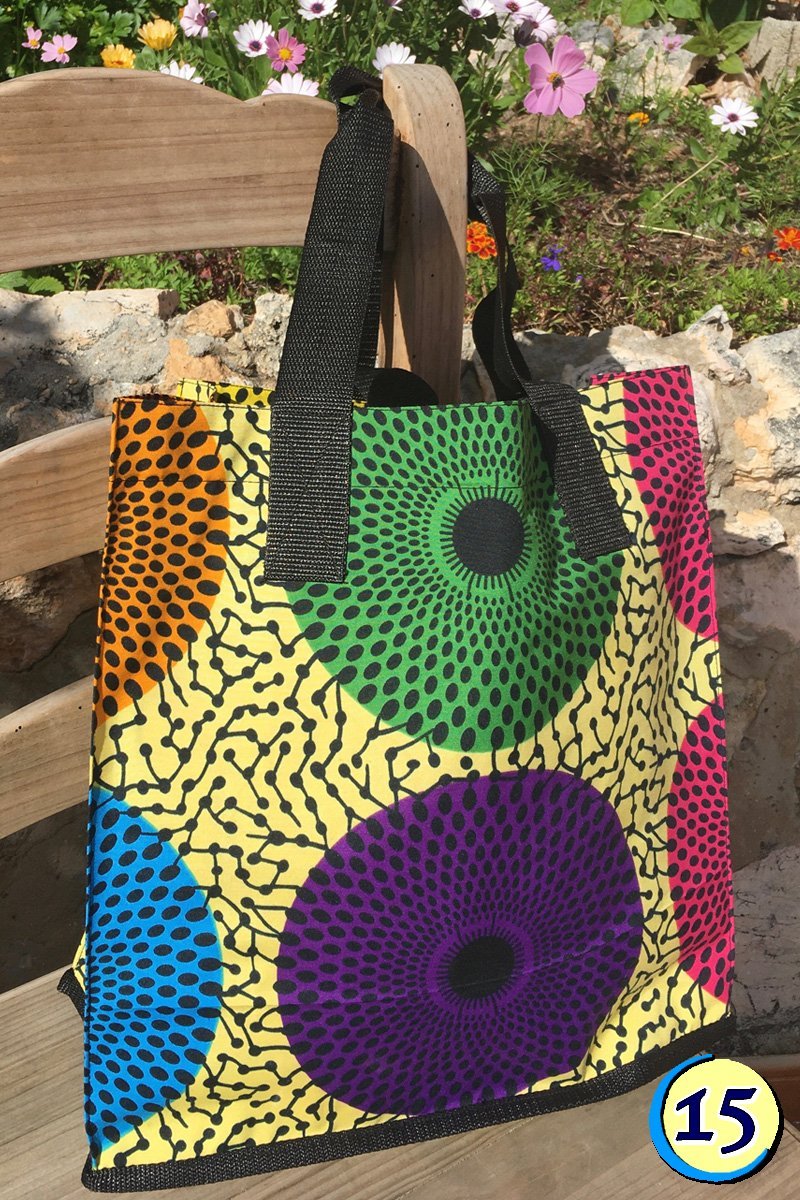 Cabas doublé de sac de riz recyclé - Sunoogo