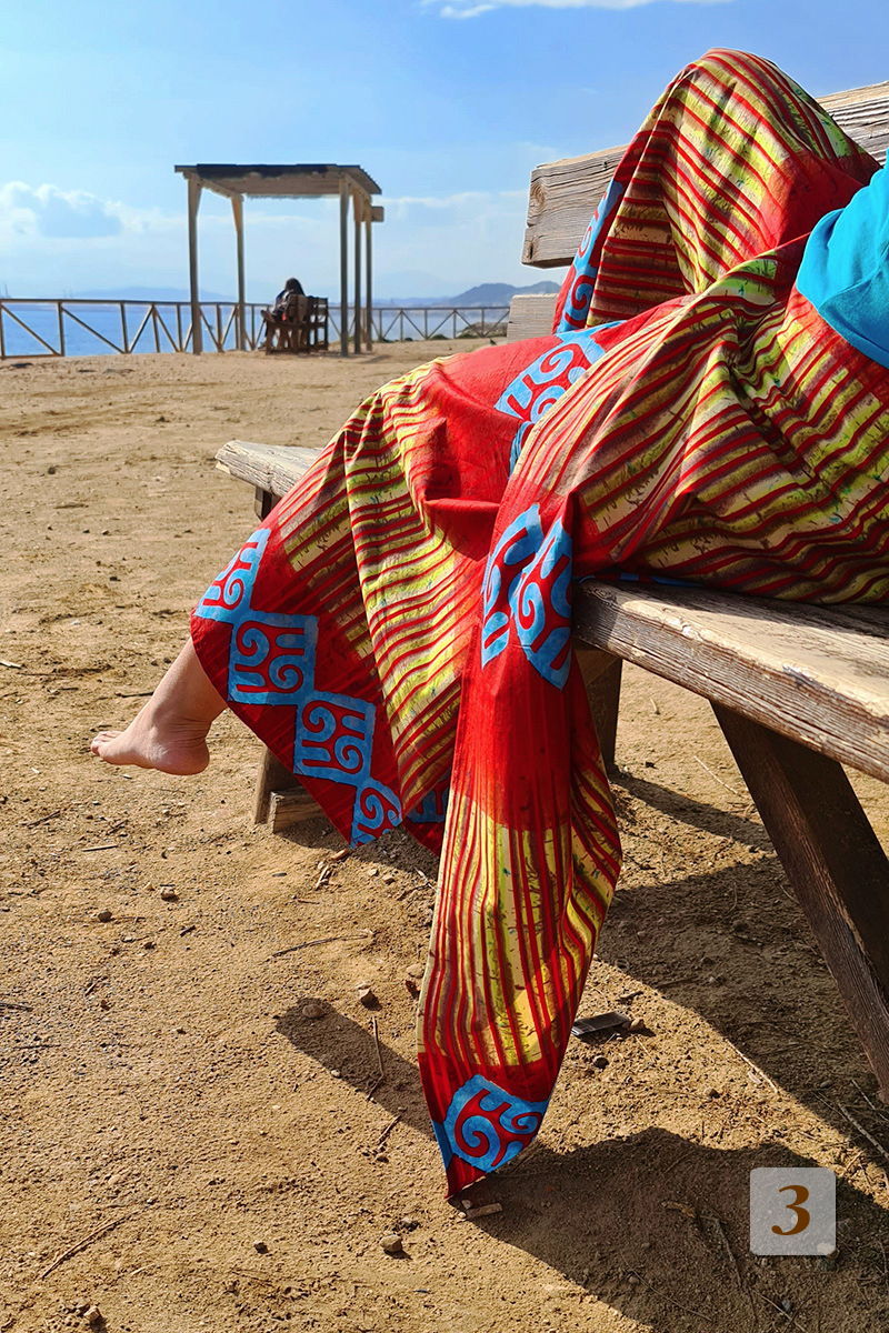 Pantalon en Tissu Wax style Thaï