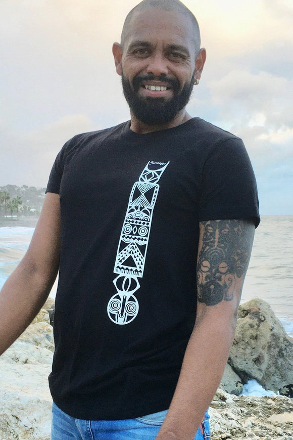 T-Shirt Ali Masque africain Mossi - Sunoogo