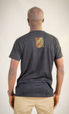 T-Shirt Boubacar avec Wax - Sunoogo